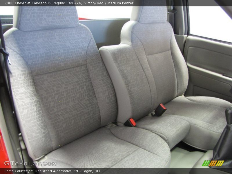 Victory Red / Medium Pewter 2008 Chevrolet Colorado LS Regular Cab 4x4
