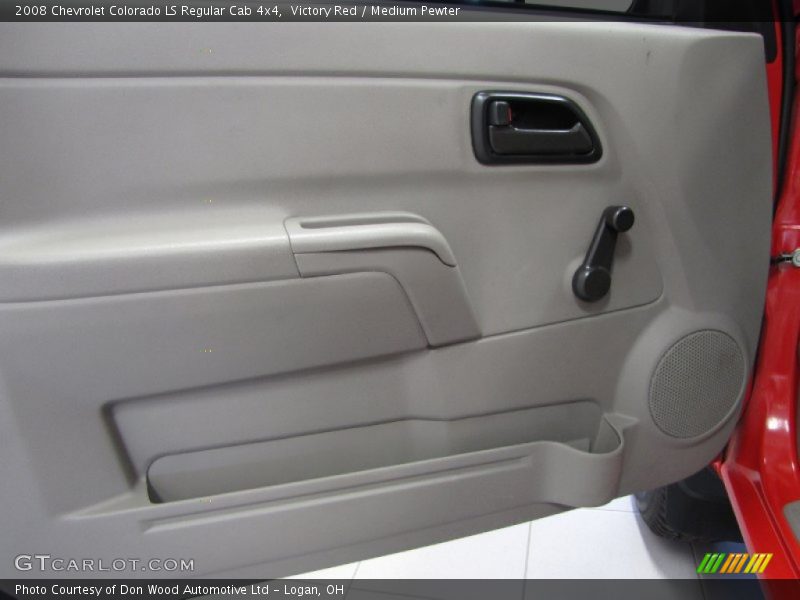 Victory Red / Medium Pewter 2008 Chevrolet Colorado LS Regular Cab 4x4
