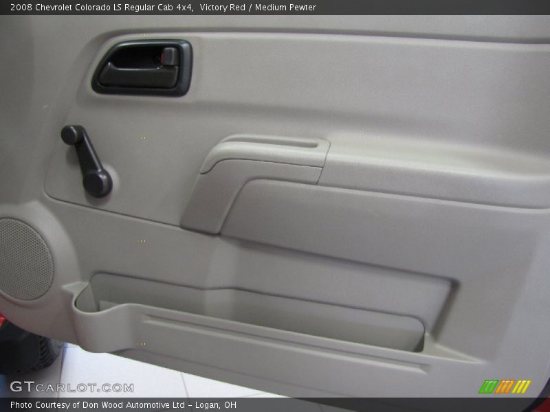 Victory Red / Medium Pewter 2008 Chevrolet Colorado LS Regular Cab 4x4