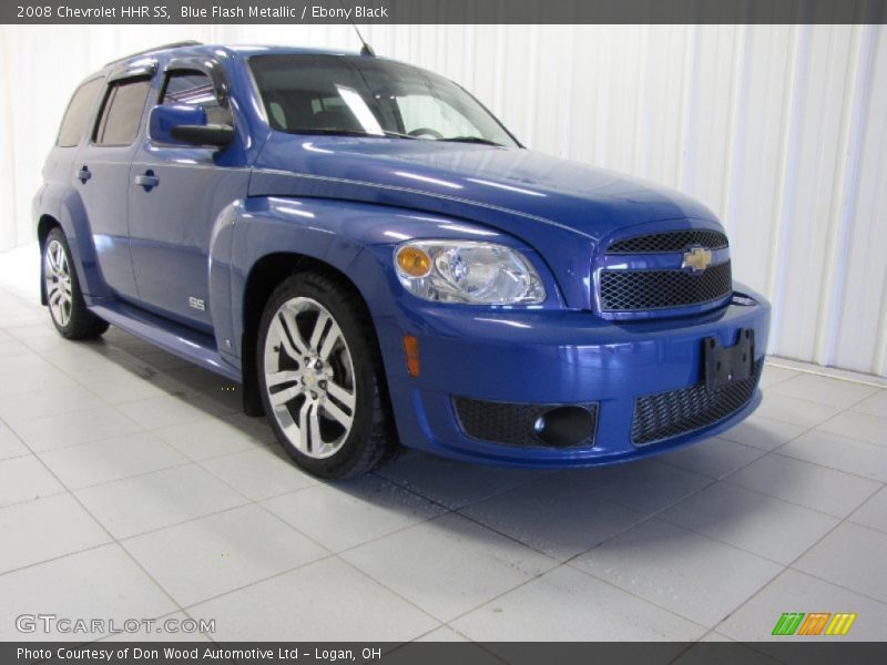 Blue Flash Metallic / Ebony Black 2008 Chevrolet HHR SS