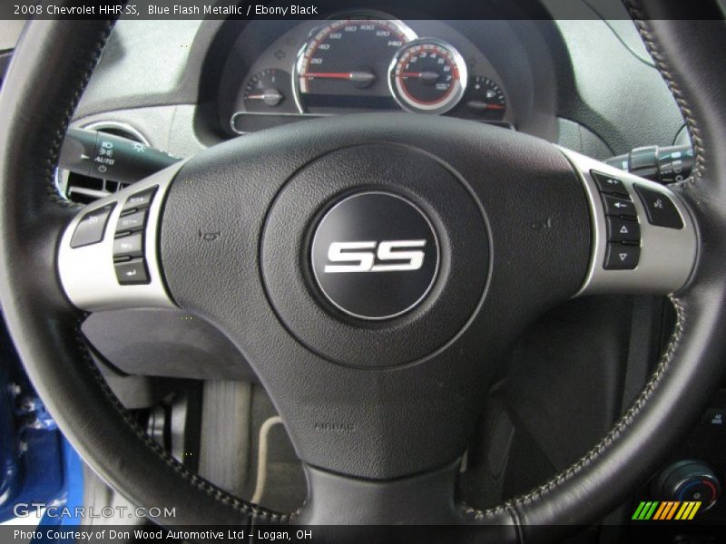Blue Flash Metallic / Ebony Black 2008 Chevrolet HHR SS