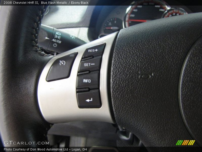 Blue Flash Metallic / Ebony Black 2008 Chevrolet HHR SS