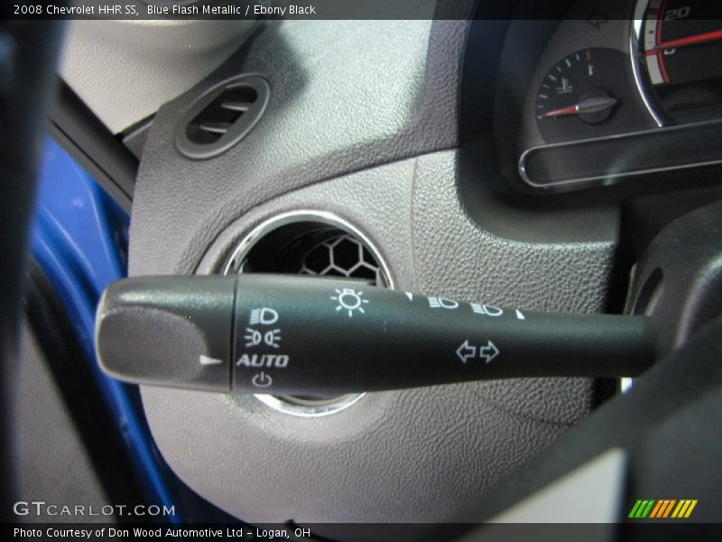 Blue Flash Metallic / Ebony Black 2008 Chevrolet HHR SS