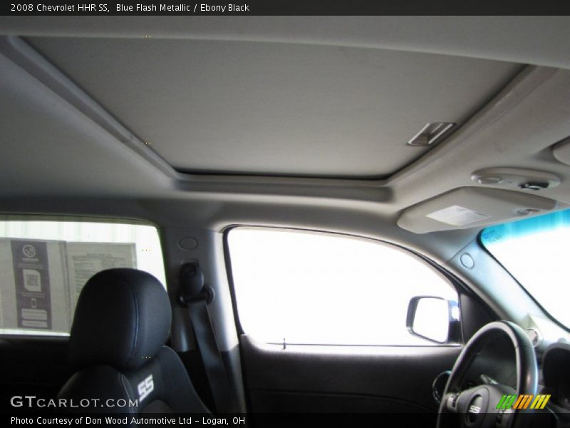 Blue Flash Metallic / Ebony Black 2008 Chevrolet HHR SS