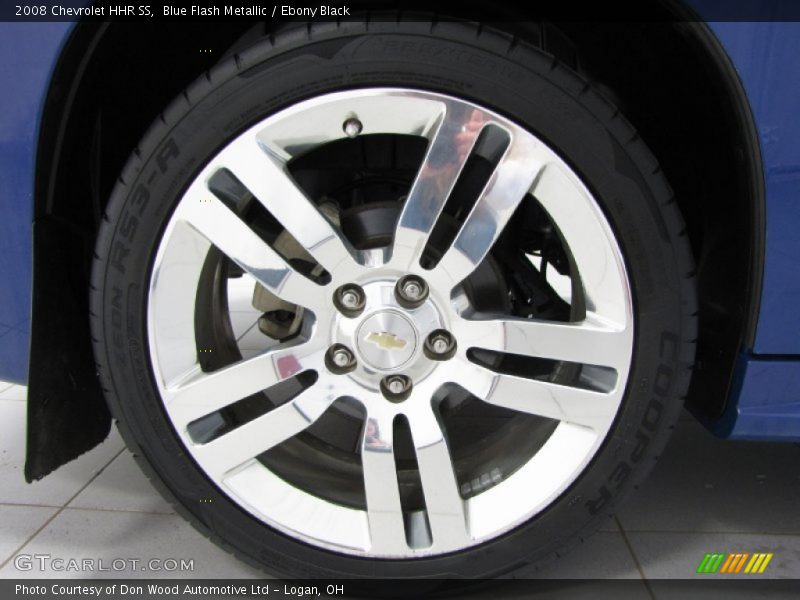 Blue Flash Metallic / Ebony Black 2008 Chevrolet HHR SS
