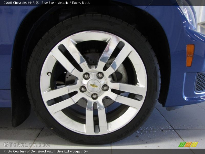Blue Flash Metallic / Ebony Black 2008 Chevrolet HHR SS