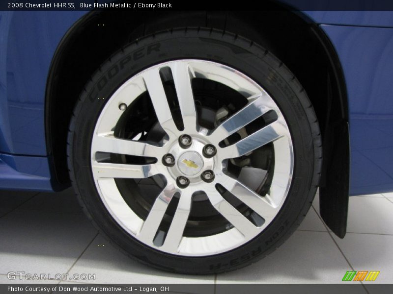 Blue Flash Metallic / Ebony Black 2008 Chevrolet HHR SS