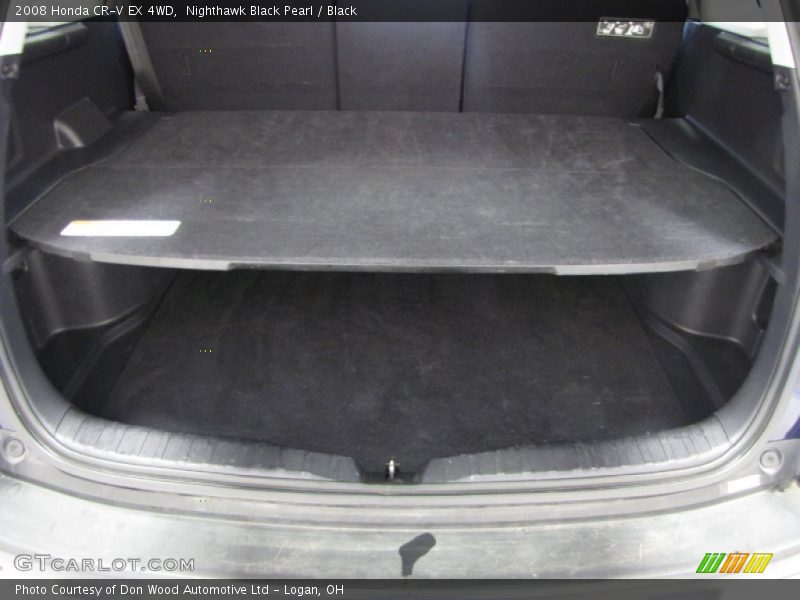Nighthawk Black Pearl / Black 2008 Honda CR-V EX 4WD