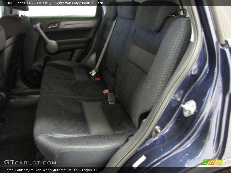 Nighthawk Black Pearl / Black 2008 Honda CR-V EX 4WD