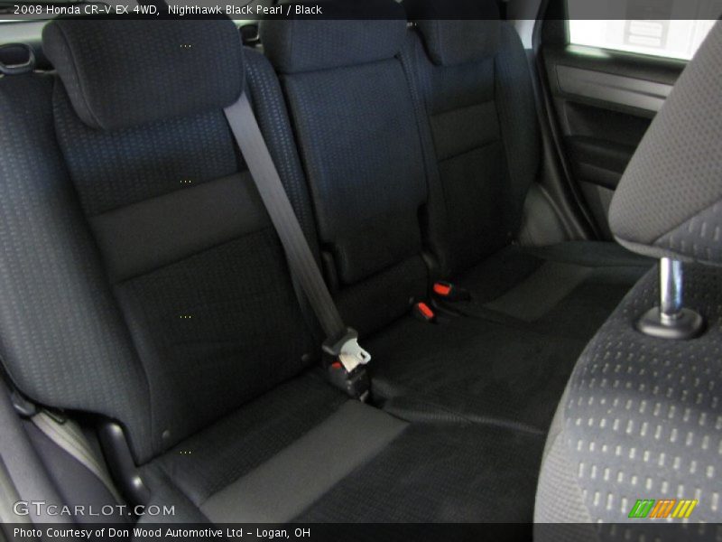 Nighthawk Black Pearl / Black 2008 Honda CR-V EX 4WD