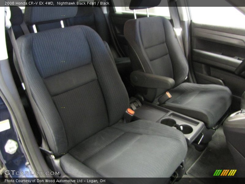 Nighthawk Black Pearl / Black 2008 Honda CR-V EX 4WD