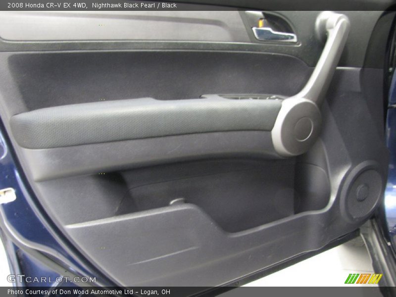 Nighthawk Black Pearl / Black 2008 Honda CR-V EX 4WD