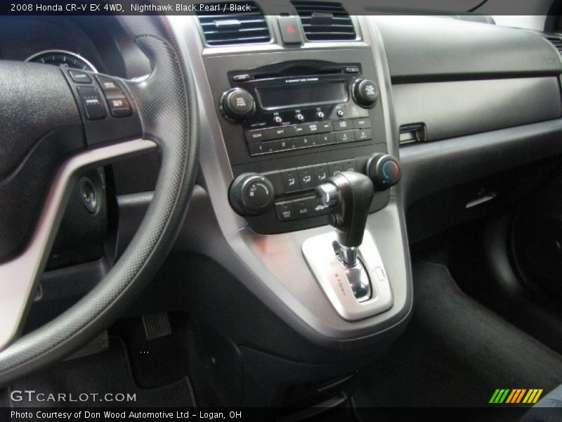 Nighthawk Black Pearl / Black 2008 Honda CR-V EX 4WD
