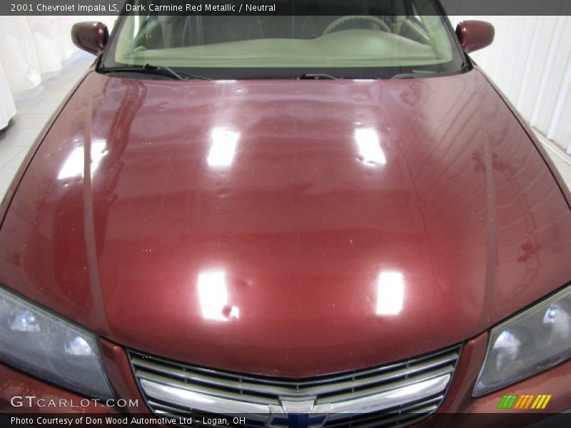 Dark Carmine Red Metallic / Neutral 2001 Chevrolet Impala LS