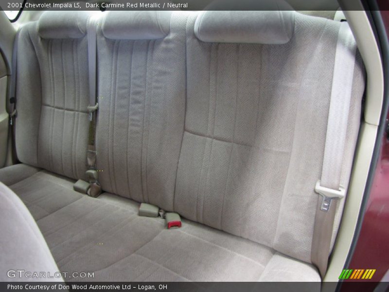 Dark Carmine Red Metallic / Neutral 2001 Chevrolet Impala LS