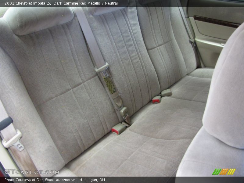Dark Carmine Red Metallic / Neutral 2001 Chevrolet Impala LS