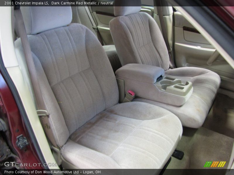 Dark Carmine Red Metallic / Neutral 2001 Chevrolet Impala LS
