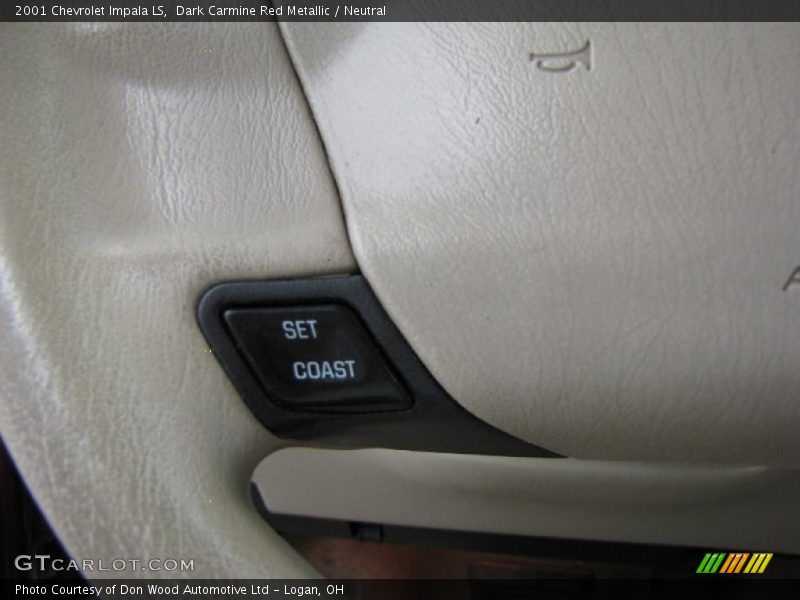 Dark Carmine Red Metallic / Neutral 2001 Chevrolet Impala LS