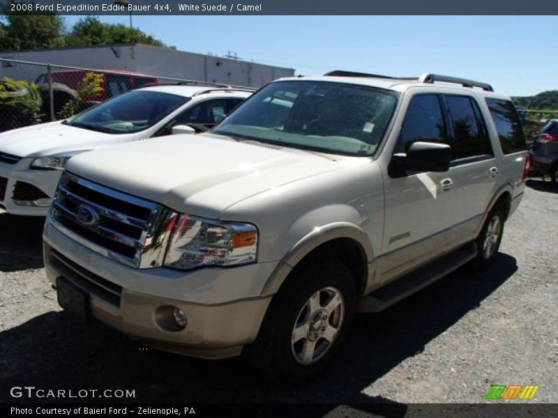 White Suede / Camel 2008 Ford Expedition Eddie Bauer 4x4