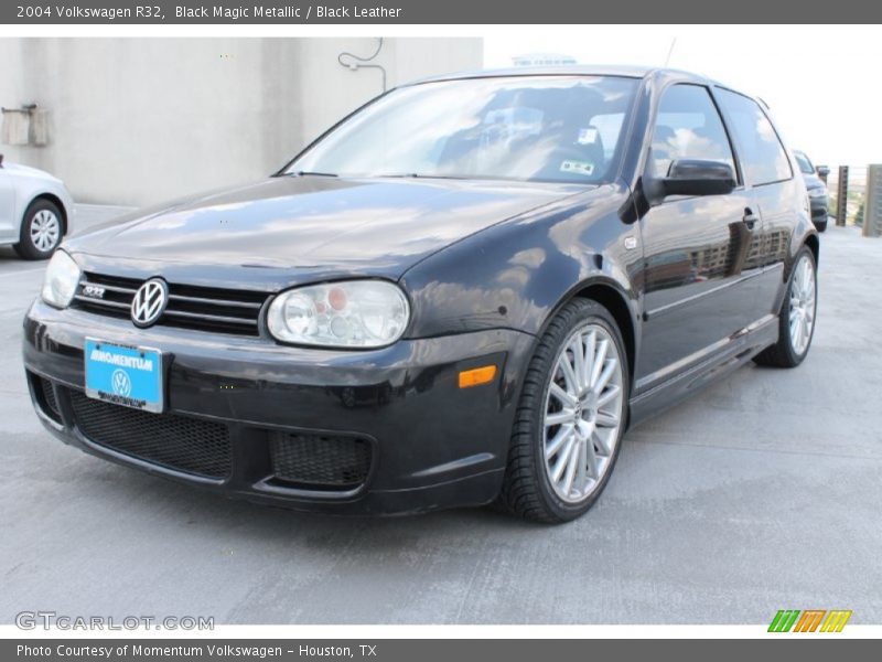 Black Magic Metallic / Black Leather 2004 Volkswagen R32