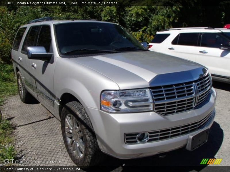 Silver Birch Metallic / Charcoal 2007 Lincoln Navigator Ultimate 4x4