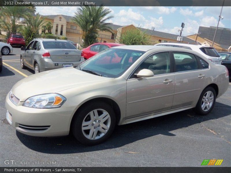Gold Mist Metallic / Ebony 2012 Chevrolet Impala LT