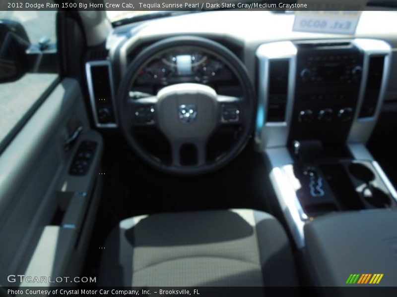 Tequila Sunrise Pearl / Dark Slate Gray/Medium Graystone 2012 Dodge Ram 1500 Big Horn Crew Cab