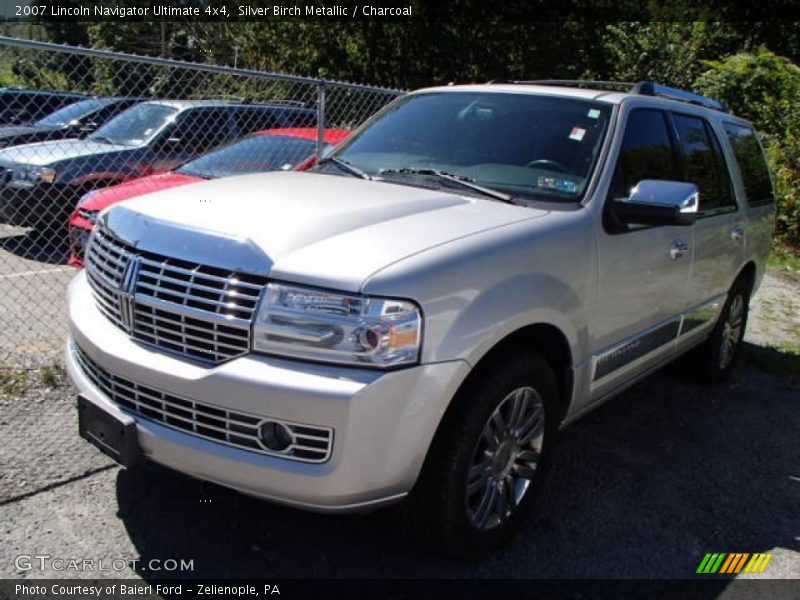 Silver Birch Metallic / Charcoal 2007 Lincoln Navigator Ultimate 4x4