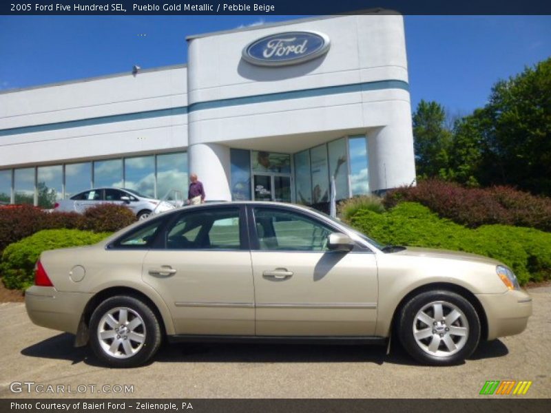 Pueblo Gold Metallic / Pebble Beige 2005 Ford Five Hundred SEL