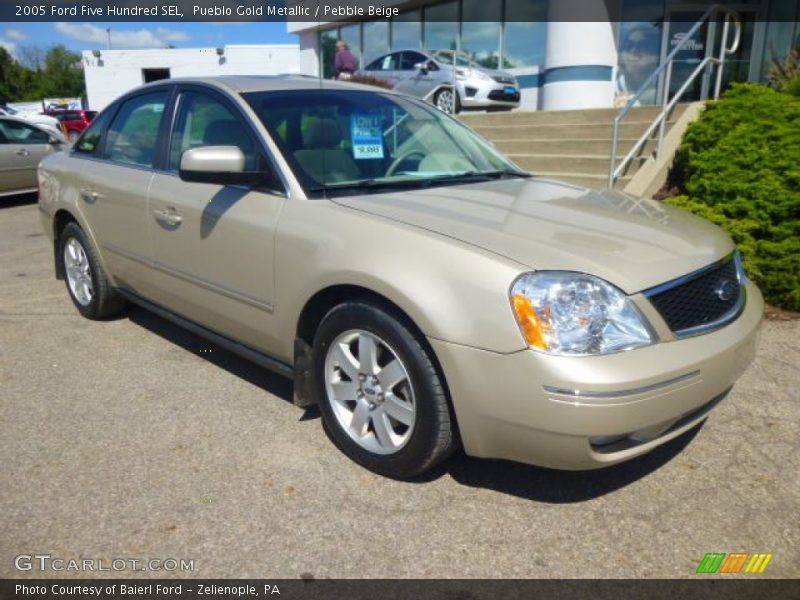 Pueblo Gold Metallic / Pebble Beige 2005 Ford Five Hundred SEL