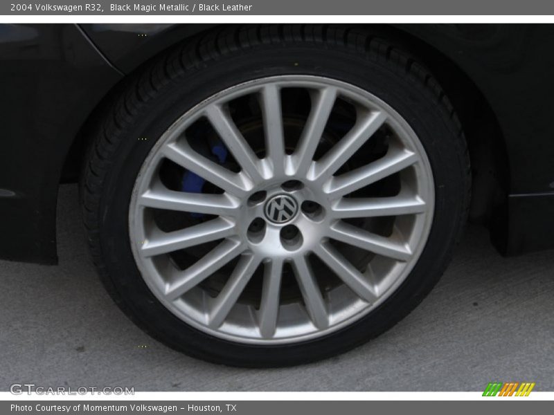 Black Magic Metallic / Black Leather 2004 Volkswagen R32