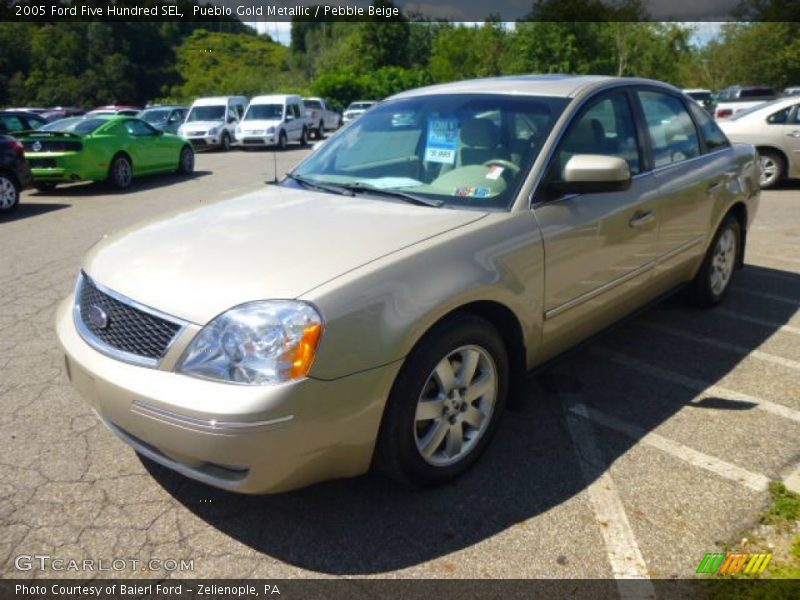 Pueblo Gold Metallic / Pebble Beige 2005 Ford Five Hundred SEL