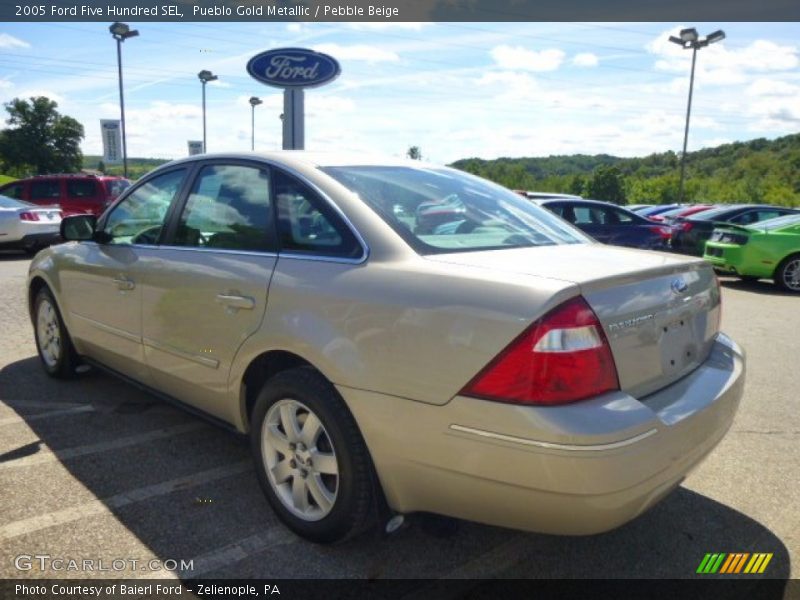 Pueblo Gold Metallic / Pebble Beige 2005 Ford Five Hundred SEL