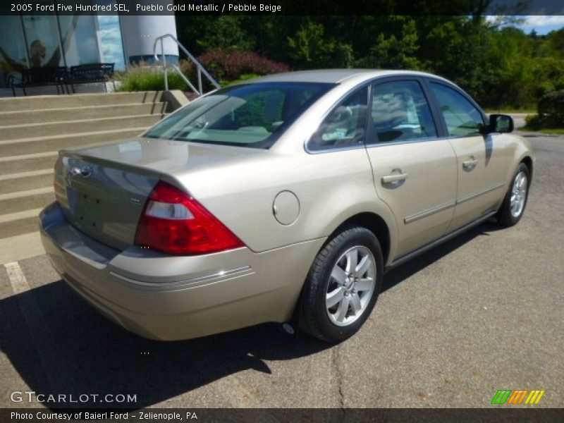 Pueblo Gold Metallic / Pebble Beige 2005 Ford Five Hundred SEL