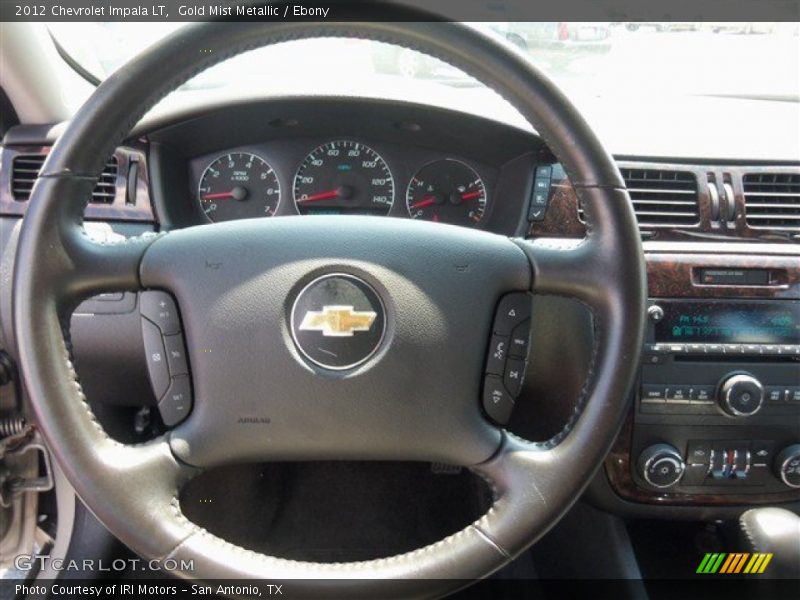 Gold Mist Metallic / Ebony 2012 Chevrolet Impala LT