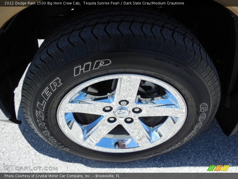 Tequila Sunrise Pearl / Dark Slate Gray/Medium Graystone 2012 Dodge Ram 1500 Big Horn Crew Cab