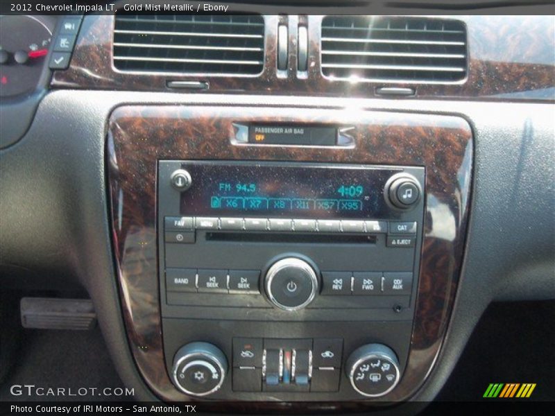 Gold Mist Metallic / Ebony 2012 Chevrolet Impala LT