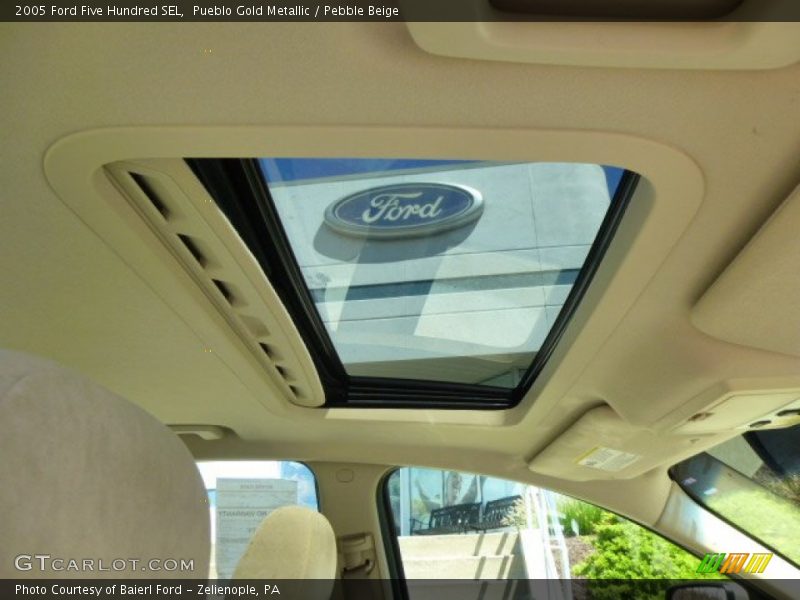 Pueblo Gold Metallic / Pebble Beige 2005 Ford Five Hundred SEL