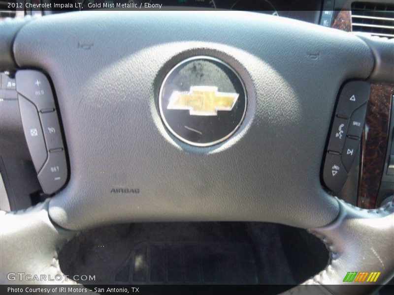 Gold Mist Metallic / Ebony 2012 Chevrolet Impala LT
