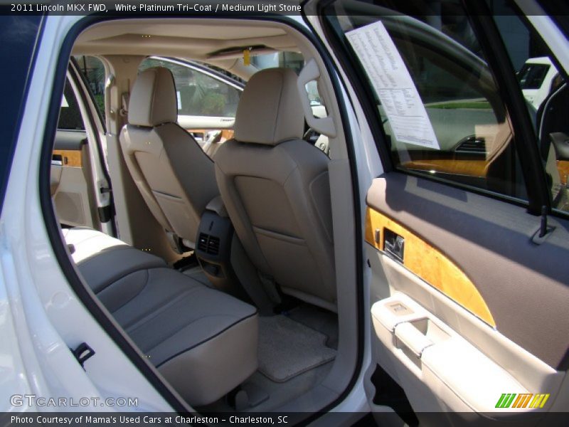 White Platinum Tri-Coat / Medium Light Stone 2011 Lincoln MKX FWD