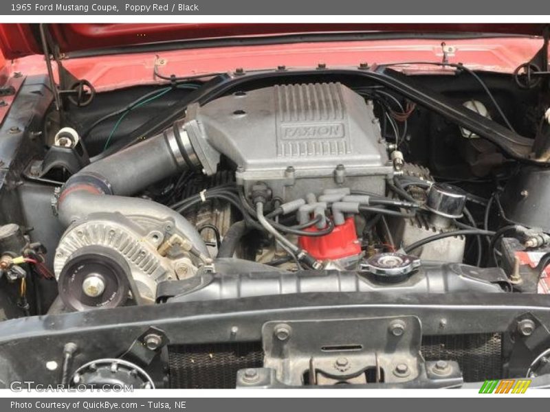 Poppy Red / Black 1965 Ford Mustang Coupe