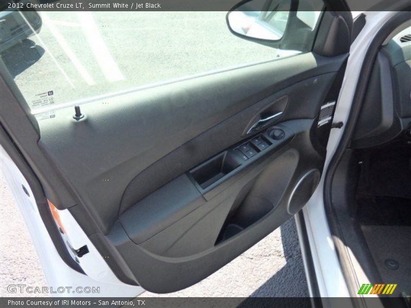 Summit White / Jet Black 2012 Chevrolet Cruze LT