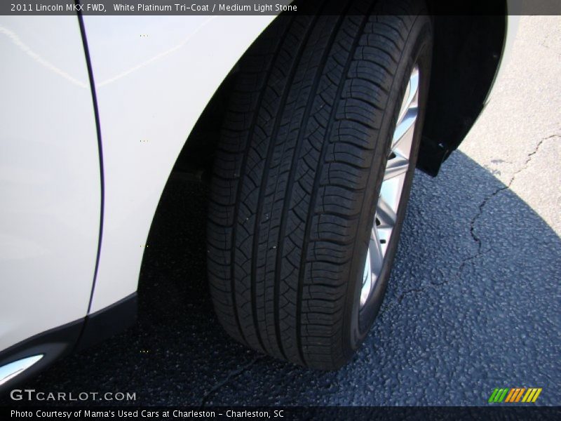 White Platinum Tri-Coat / Medium Light Stone 2011 Lincoln MKX FWD