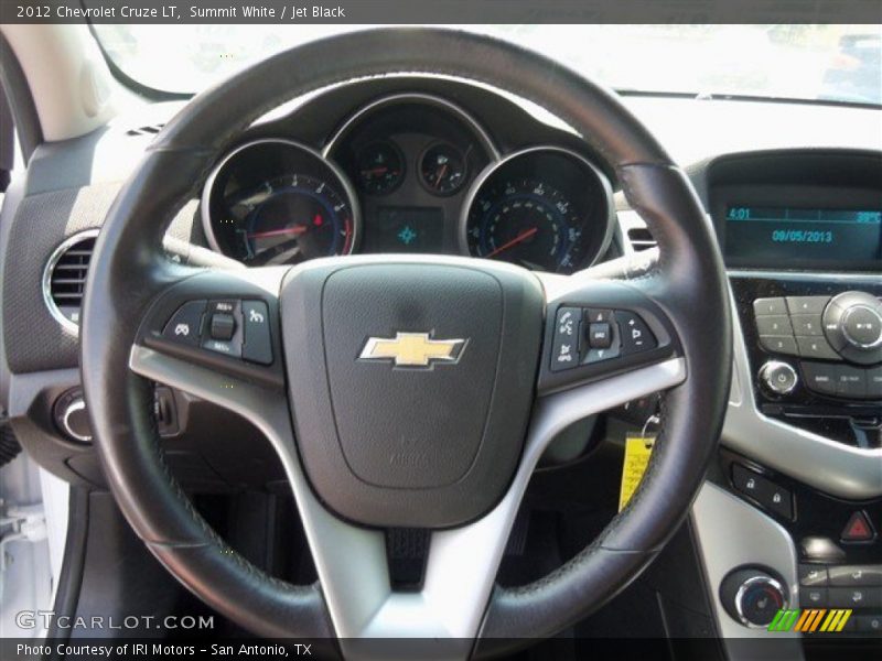 Summit White / Jet Black 2012 Chevrolet Cruze LT