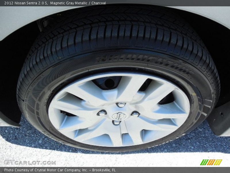 Magnetic Gray Metallic / Charcoal 2012 Nissan Sentra 2.0 S