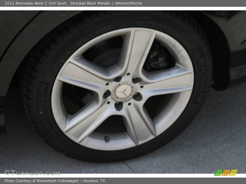 Obsidian Black Metallic / Almond/Mocha 2011 Mercedes-Benz C 300 Sport