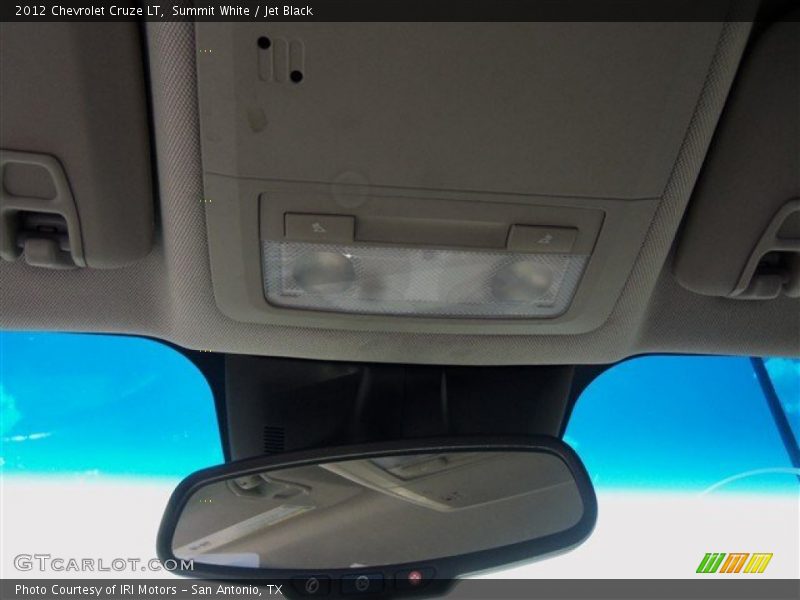 Summit White / Jet Black 2012 Chevrolet Cruze LT