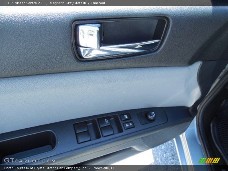 Magnetic Gray Metallic / Charcoal 2012 Nissan Sentra 2.0 S
