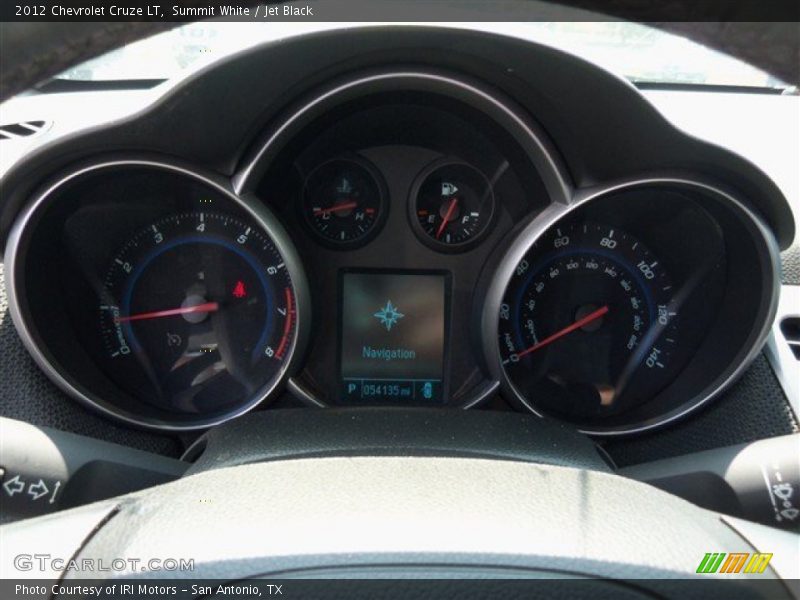 Summit White / Jet Black 2012 Chevrolet Cruze LT