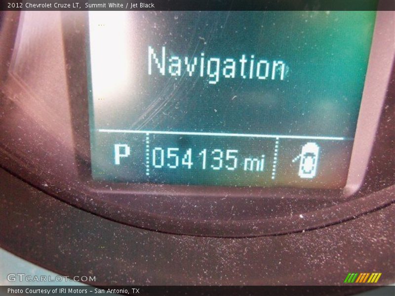 Summit White / Jet Black 2012 Chevrolet Cruze LT